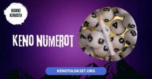 keno uusimmat numerot.